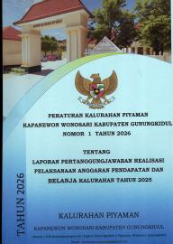 PERKAL NOMOR 1 TAHUN 2026 TENTANG LPJ REALISASI PELAKSANAAN APBKAL TA 2025